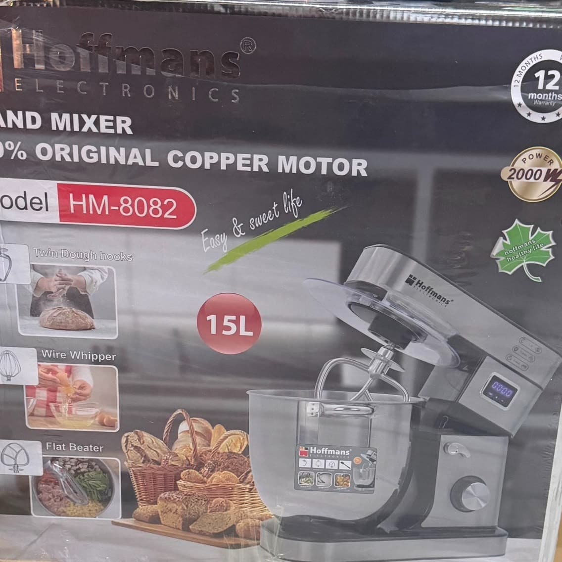 Hoffmans stand mixer 15L — Kitchen Professional