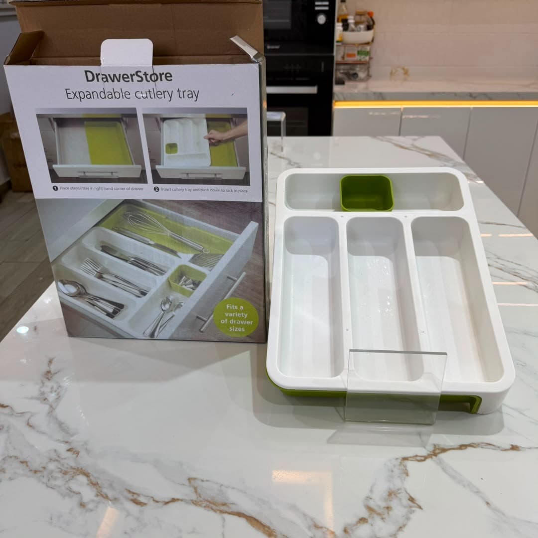 Expandable Cutlery Organiser — Kitchen Professional