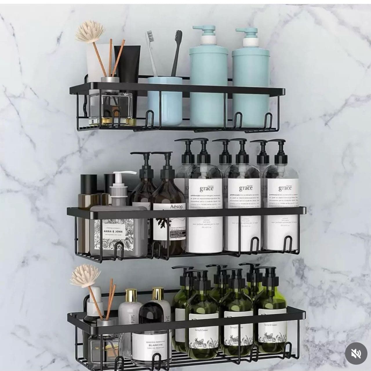 3pcs Shower Caddy — image 2